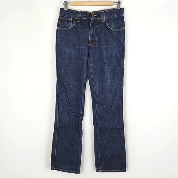 Nudie Jeans Other - Nudie Jeans Slim Jim Broken Twill Organic Cotton Dark Wash Italian Jeans 30 x 34